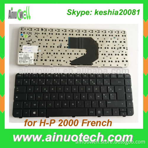 Hot selling Laptop Keyboard for HP 2000 G4-2000 G6-2000 French Laptop Keyboard Replacement US PL IT TR GR LA AR SP PO RU